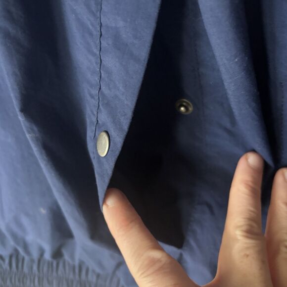 VTG 90s Nike Team Syracuse Orange Nylon Windbreaker Anorak Jacket Medium Y2K - Picture 12 of 16